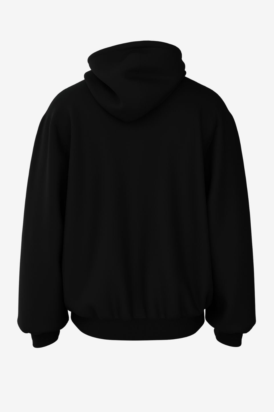 BLACK OVERSIZED HOODIE - NEUTRALS BY SOY - Shade Of You