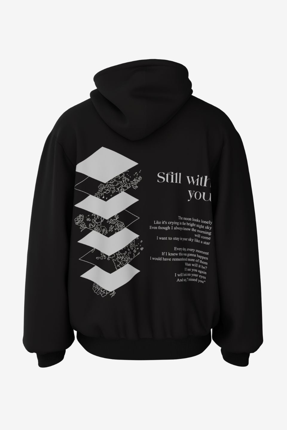 STILL WITH YOU BTS UNISEX OVERSIZED HOODIE - Shade Of You
