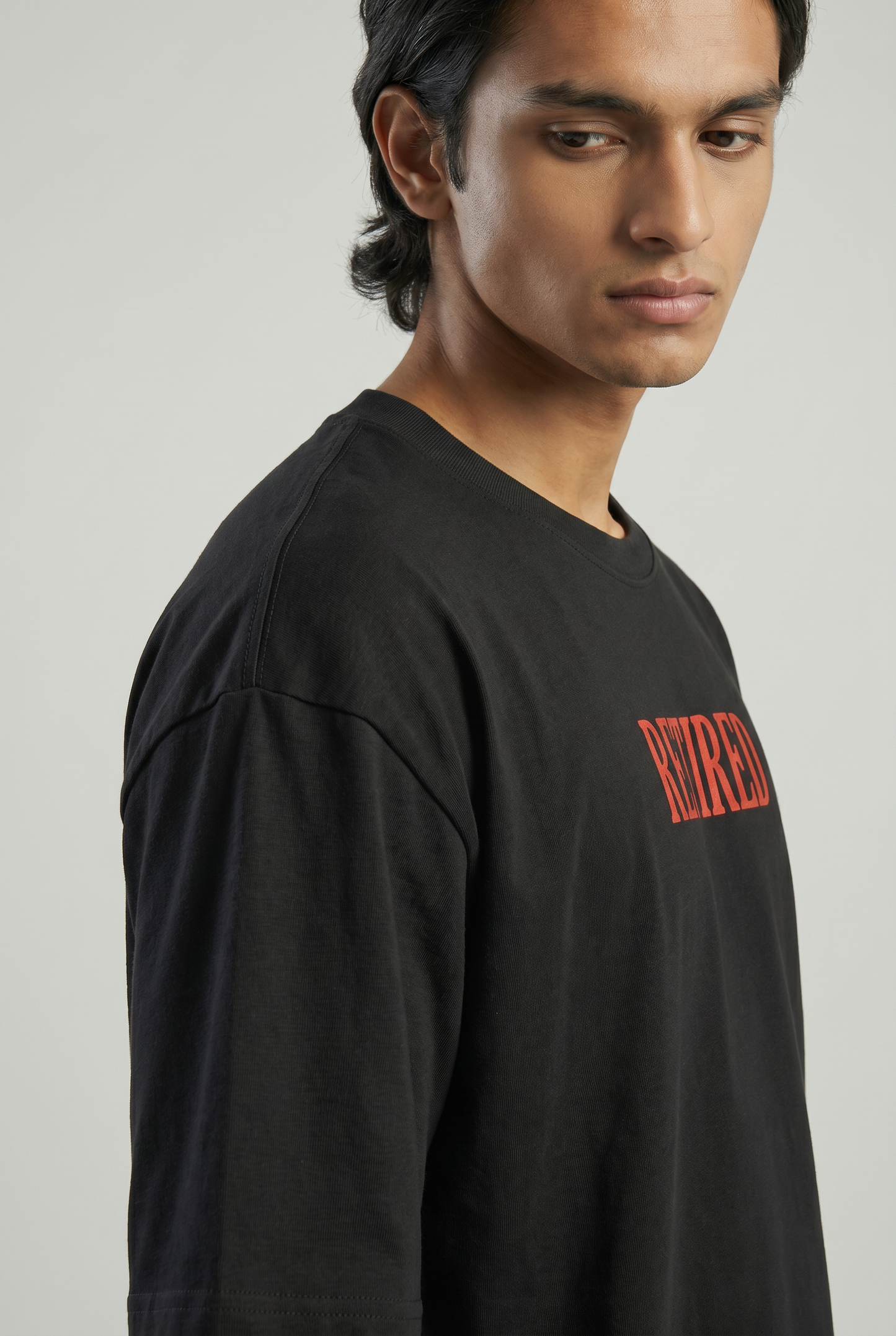 Retired Energy 240 GSM Boxy Fit Oversized T-Shirt for Men - Shade Of You