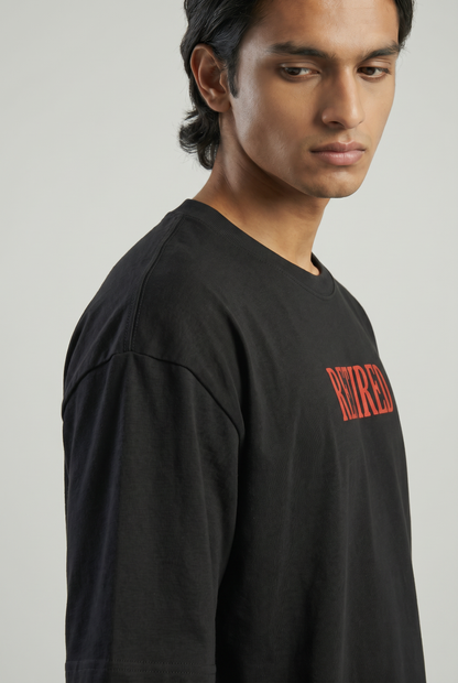 Retired Energy 240 GSM Boxy Fit Oversized T-Shirt for Men - Shade Of You