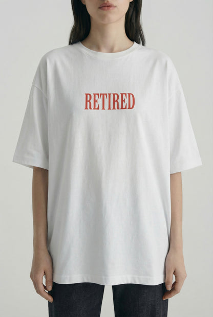 Retired Energy 240 GSM Boxy Fit Oversized T-Shirt for Women - Shade Of You