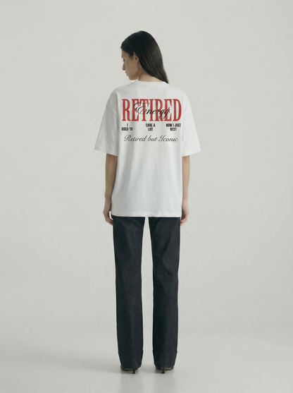 Retired Energy 240 GSM Boxy Fit Oversized T-Shirt for Women - Shade Of You