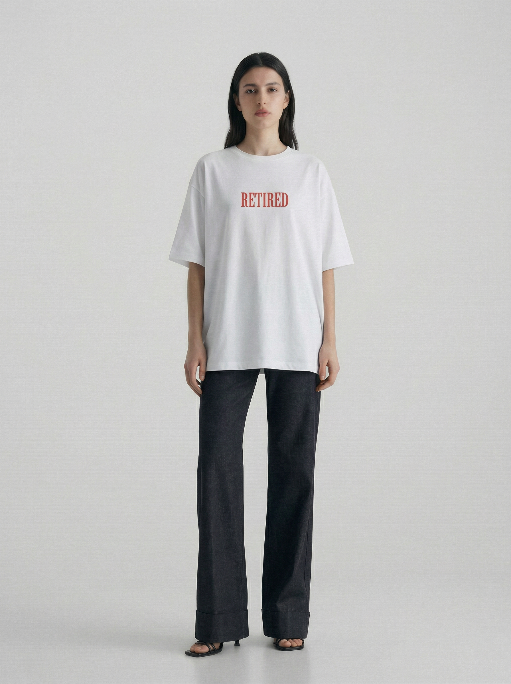 Retired Energy 240 GSM Boxy Fit Oversized T-Shirt for Women - Shade Of You