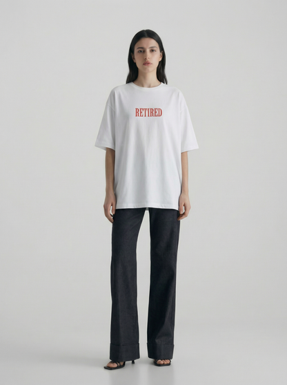 Retired Energy 240 GSM Boxy Fit Oversized T-Shirt for Women - Shade Of You