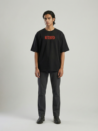 Retired Energy 240 GSM Boxy Fit Oversized T-Shirt for Men - Shade Of You