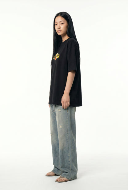 Kimbap Oversized T-Shirt for Women - Korean Streetwear Graphic Tee