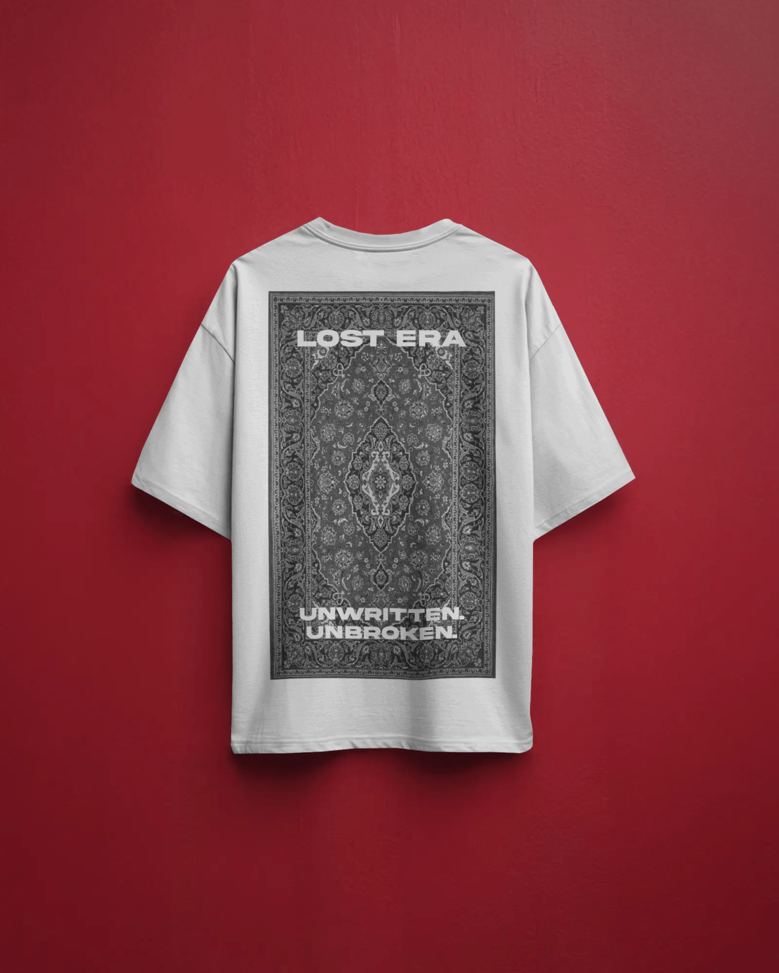 Shade Of You Lost Era Oversized T-Shirt for Men – Unwritten Unbroken Streetwear Tee