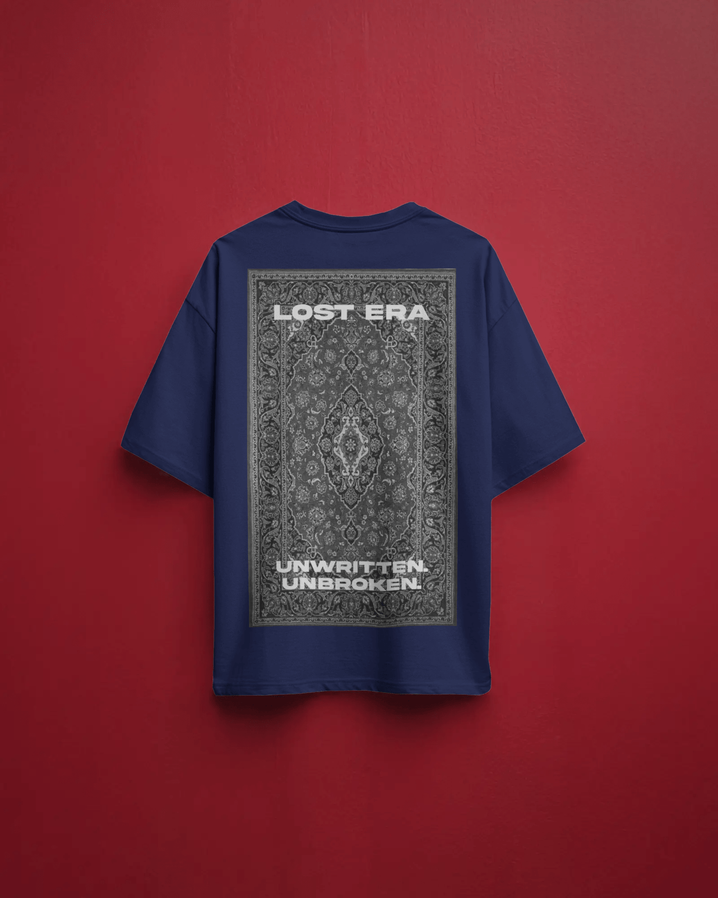Shade Of You Lost Era Oversized T-Shirt for Men – Unwritten Unbroken Streetwear Tee