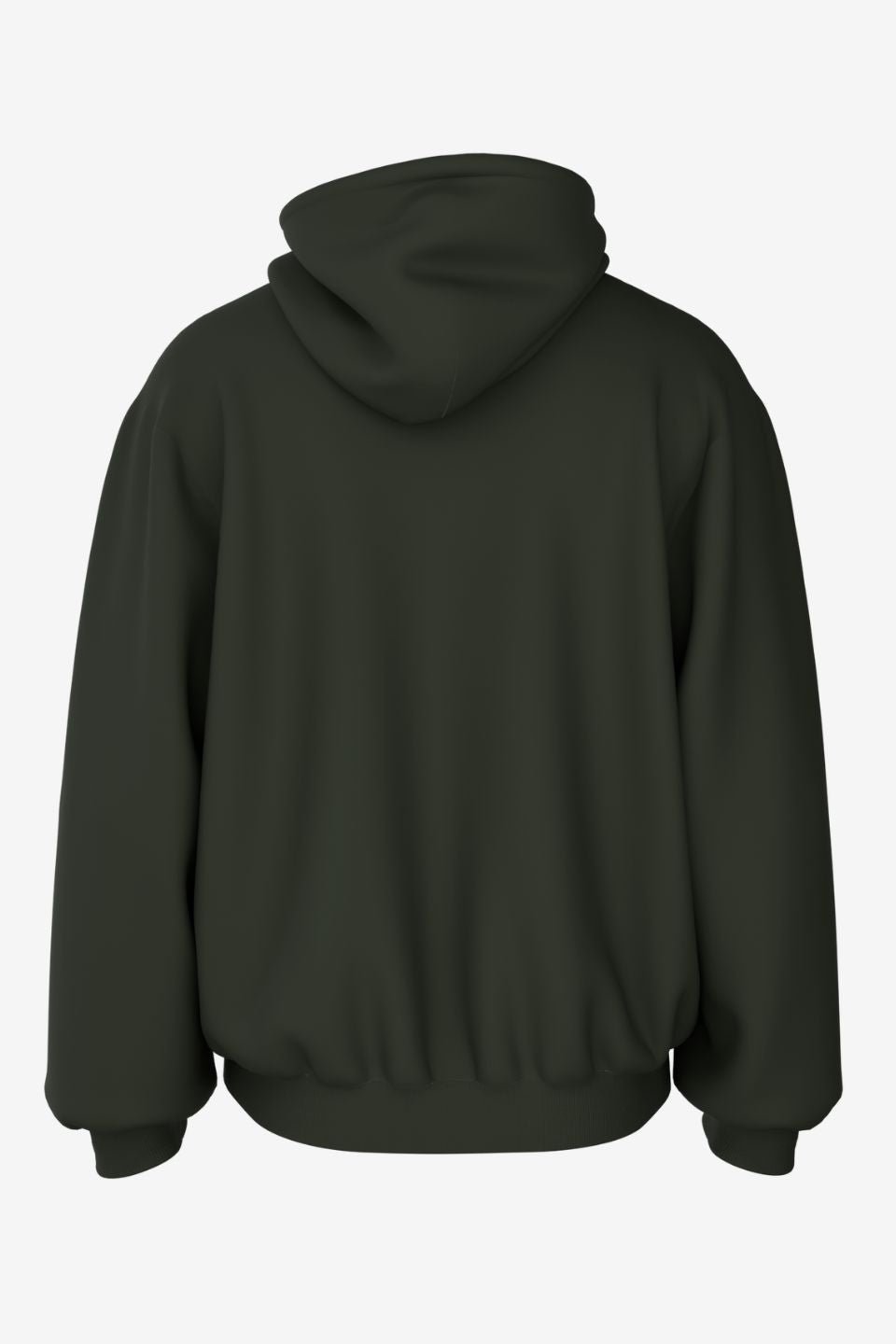 OLIVE GREEN OVERSIZED HOODIE - NEUTRALS BY SOY - Shade Of You