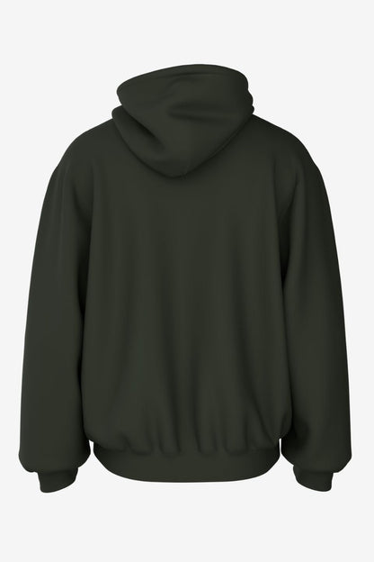 OLIVE GREEN OVERSIZED HOODIE - NEUTRALS BY SOY - Shade Of You