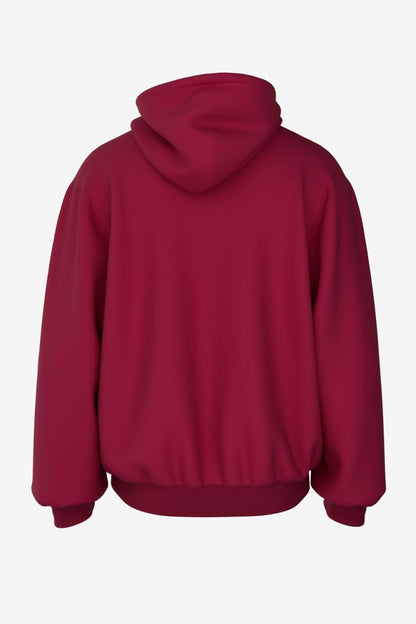 Shade Of You RED OVERSIZED HOODIE - NEUTRALS BY SOY