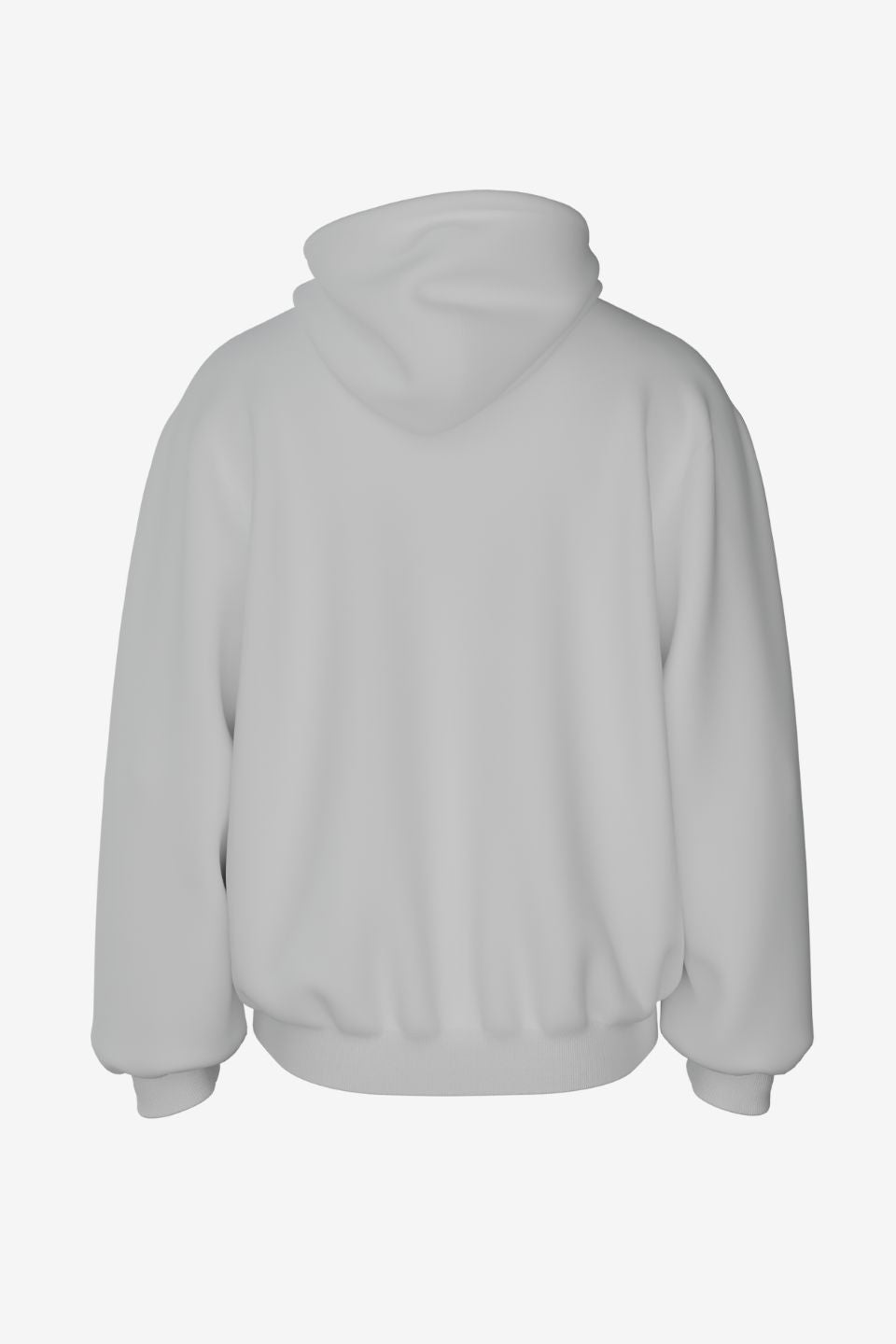 WHITE OVERSIZED HOODIE - NEUTRALS BY SOY - Shade Of You