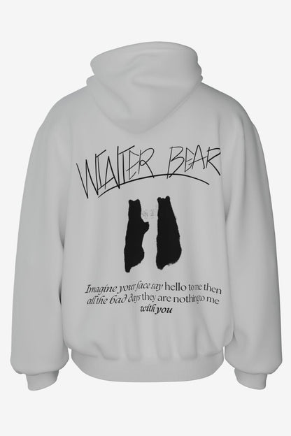 Shade Of You WINTER BEAR - BTS UNISEX OVERSIZED HOODIE